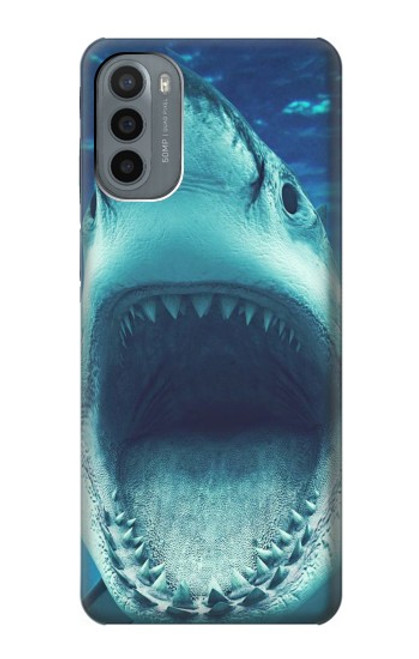 S3548 Tiger Shark Case For Motorola Moto G31