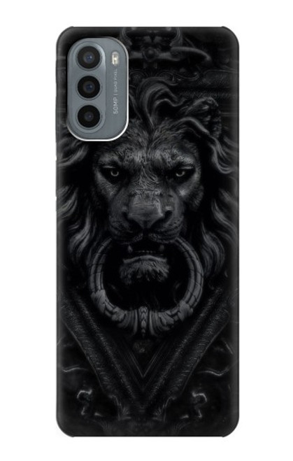 S3619 Dark Gothic Lion Case For Motorola Moto G31