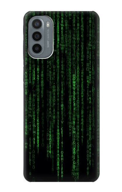 S3668 Binary Code Case For Motorola Moto G31