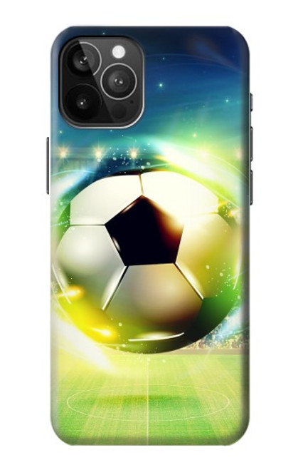 S3844 Glowing Football Soccer Ball Case For iPhone 12 Pro Max