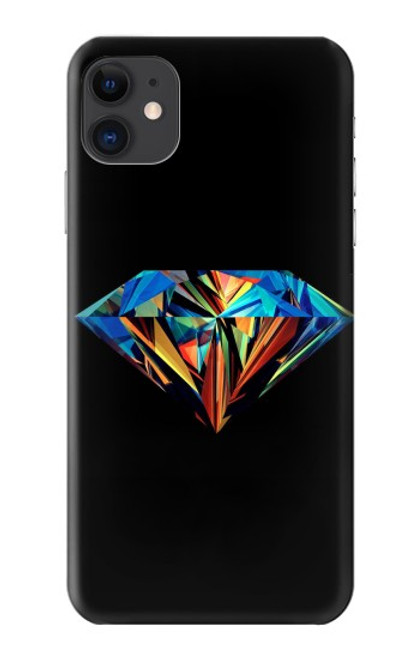 S3842 Abstract Colorful Diamond Case For iPhone 11