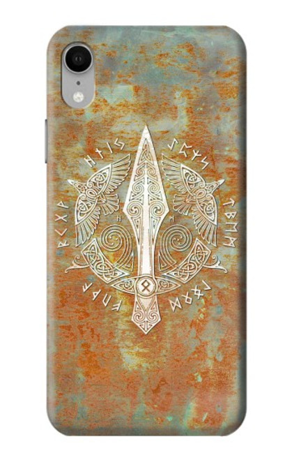 S3827 Gungnir Spear of Odin Norse Viking Symbol Case For iPhone XR