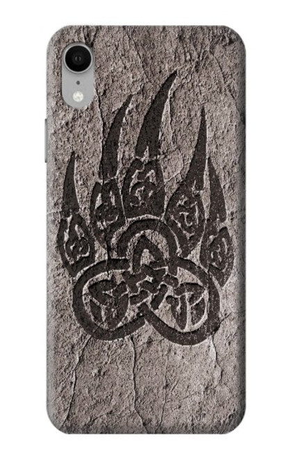 S3832 Viking Norse Bear Paw Berserkers Rock Case For iPhone XR