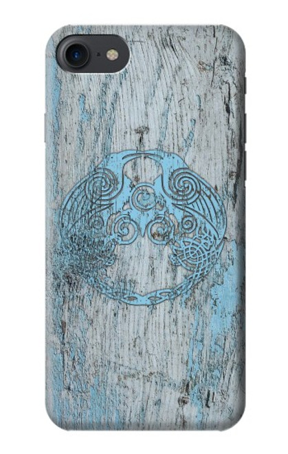 S3829 Huginn And Muninn Twin Ravens Norse Case For iPhone 7, iPhone 8, iPhone SE (2020) (2022)