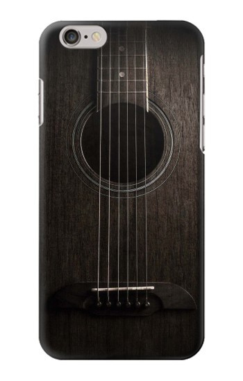 S3834 Old Woods Black Guitar Case For iPhone 6 6S