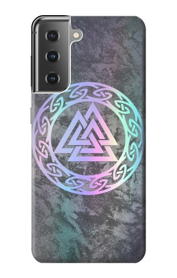 S3833 Valknut Odin Wotans Knot Hrungnir Heart Case For Samsung Galaxy S21 Plus 5G, Galaxy S21+ 5G