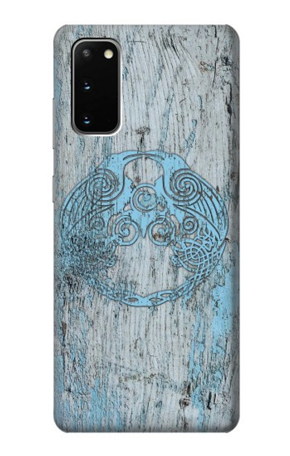 S3829 Huginn And Muninn Twin Ravens Norse Case For Samsung Galaxy S20