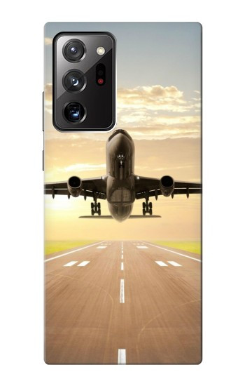 S3837 Airplane Take off Sunrise Case For Samsung Galaxy Note 20 Ultra, Ultra 5G