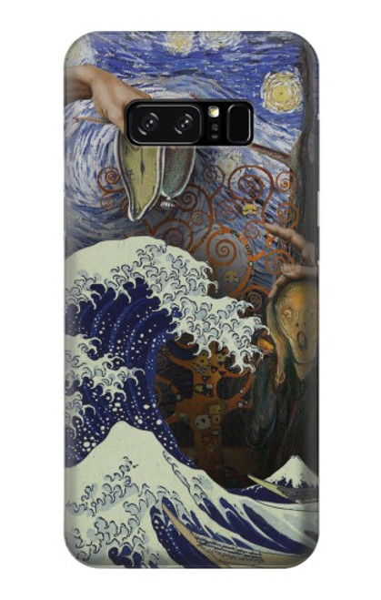 S3851 World of Art Van Gogh Hokusai Da Vinci Case For Note 8 Samsung Galaxy Note8