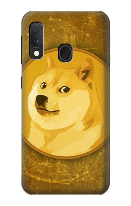 S3826 Dogecoin Shiba Case For Samsung Galaxy A20e