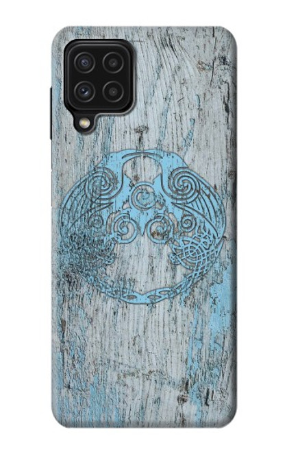 S3829 Huginn And Muninn Twin Ravens Norse Case For Samsung Galaxy A22 4G