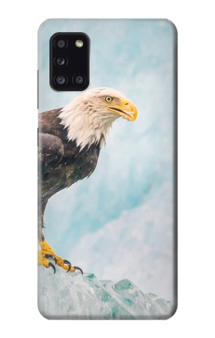 S3843 Bald Eagle On Ice Case For Samsung Galaxy A31