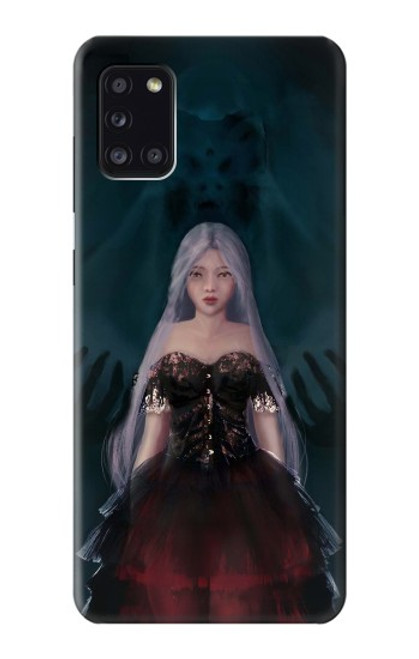 S3847 Lilith Devil Bride Gothic Girl Skull Grim Reaper Case For Samsung Galaxy A31