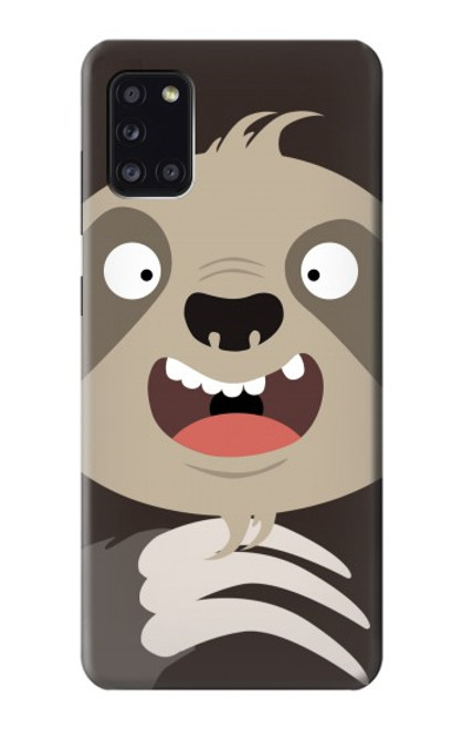 S3855 Sloth Face Cartoon Case For Samsung Galaxy A31