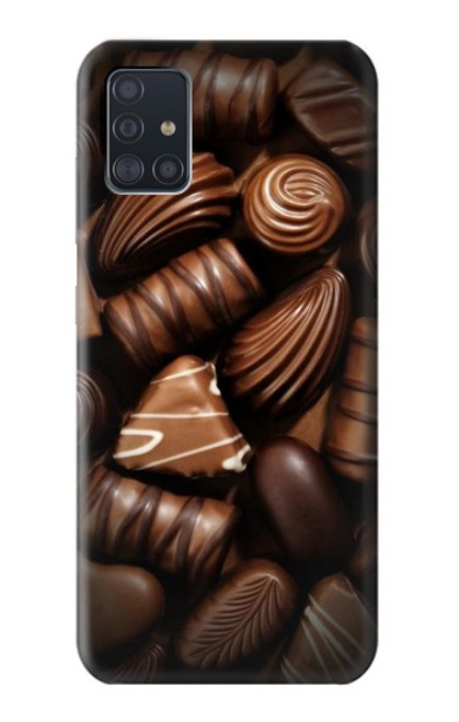 S3840 Dark Chocolate Milk Chocolate Lovers Case For Samsung Galaxy A51