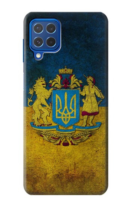 S3858 Ukraine Vintage Flag Case For Samsung Galaxy M62