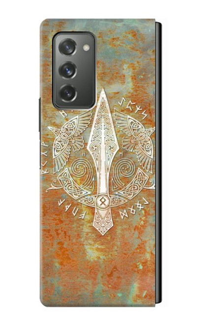 S3827 Gungnir Spear of Odin Norse Viking Symbol Case For Samsung Galaxy Z Fold2 5G