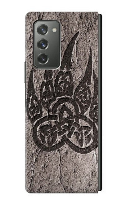 S3832 Viking Norse Bear Paw Berserkers Rock Case For Samsung Galaxy Z Fold2 5G