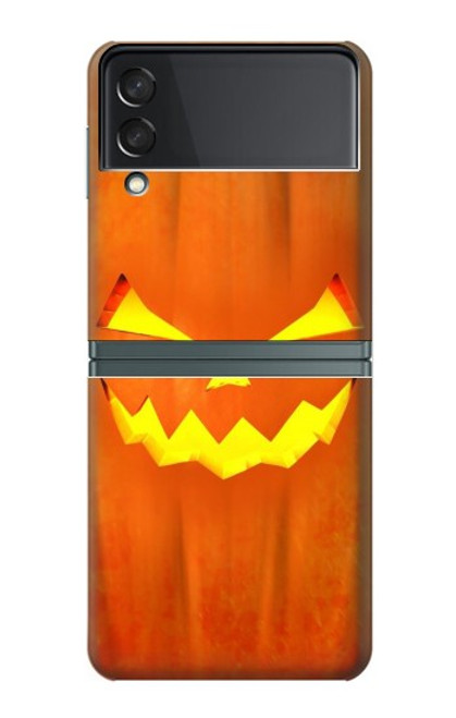 S3828 Pumpkin Halloween Case For Samsung Galaxy Z Flip 3 5G