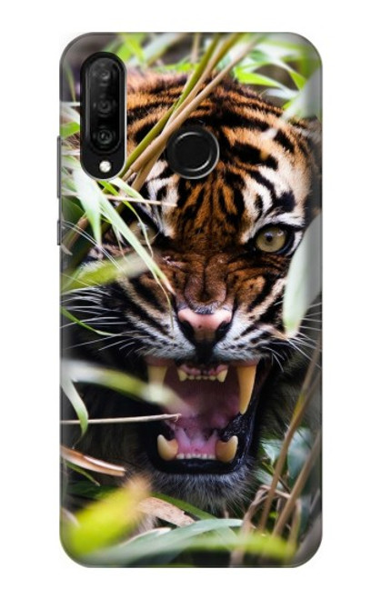 S3838 Barking Bengal Tiger Case For Huawei P30 lite