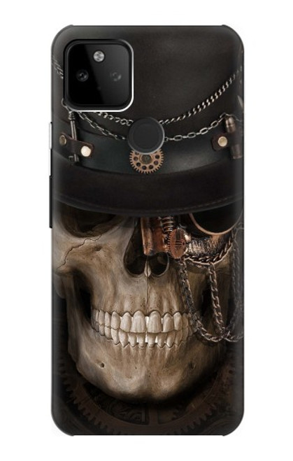 S3852 Steampunk Skull Case For Google Pixel 5A 5G