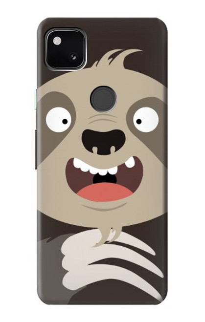 S3855 Sloth Face Cartoon Case For Google Pixel 4a