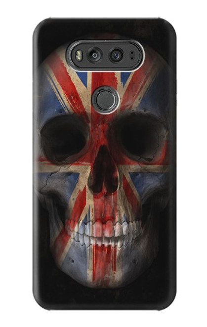 S3848 United Kingdom Flag Skull Case For LG V20