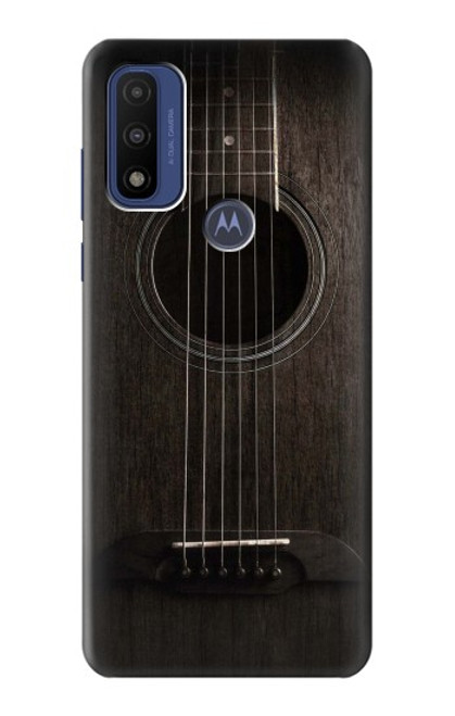 S3834 Old Woods Black Guitar Case For Motorola G Pure
