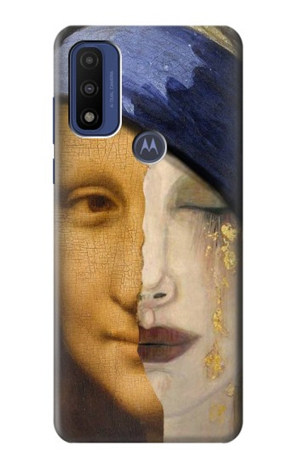 S3853 Mona Lisa Gustav Klimt Vermeer Case For Motorola G Pure