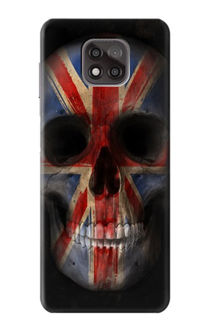 S3848 United Kingdom Flag Skull Case For Motorola Moto G Power (2021)