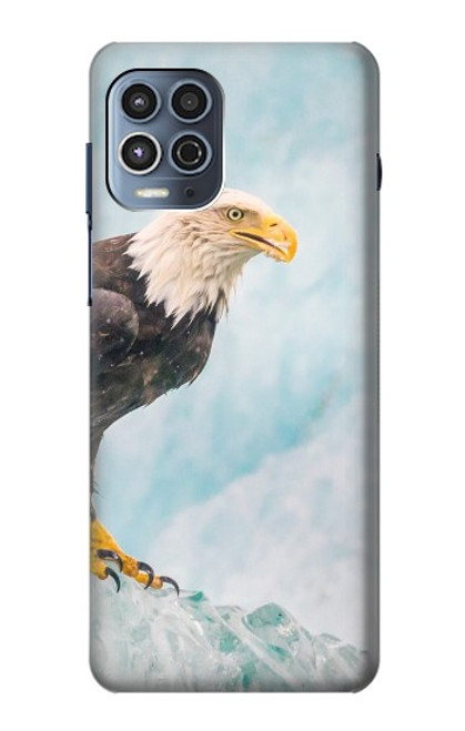 S3843 Bald Eagle On Ice Case For Motorola Moto G100