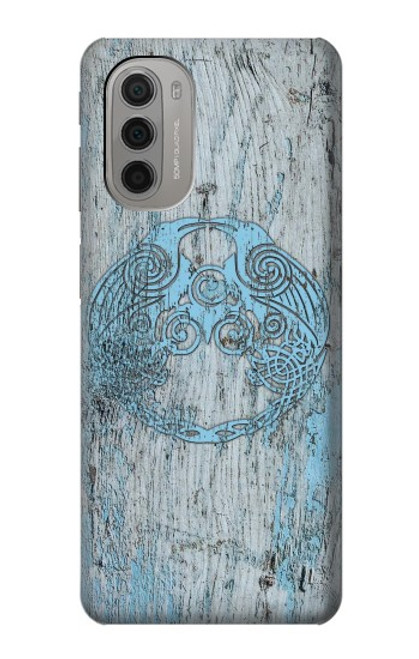 S3829 Huginn And Muninn Twin Ravens Norse Case For Motorola Moto G51 5G