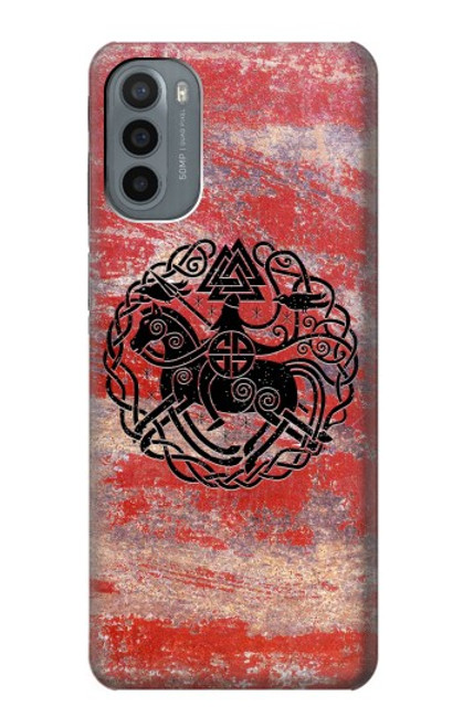 S3831 Viking Norse Ancient Symbol Case For Motorola Moto G31