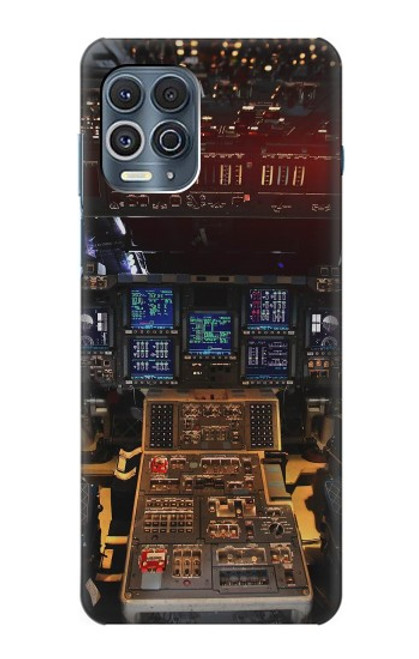 S3836 Airplane Cockpit Case For Motorola Edge S
