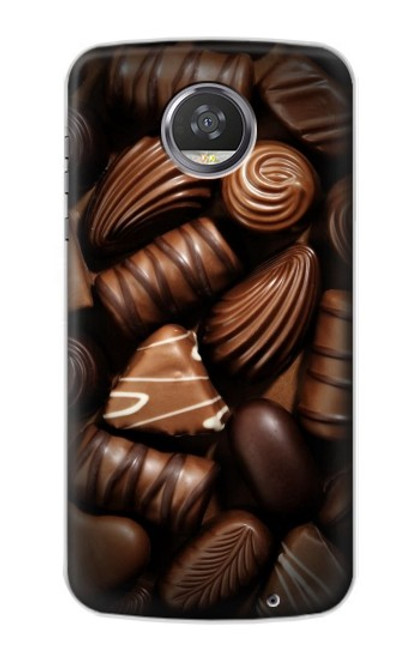 S3840 Dark Chocolate Milk Chocolate Lovers Case For Motorola Moto Z2 Play, Z2 Force