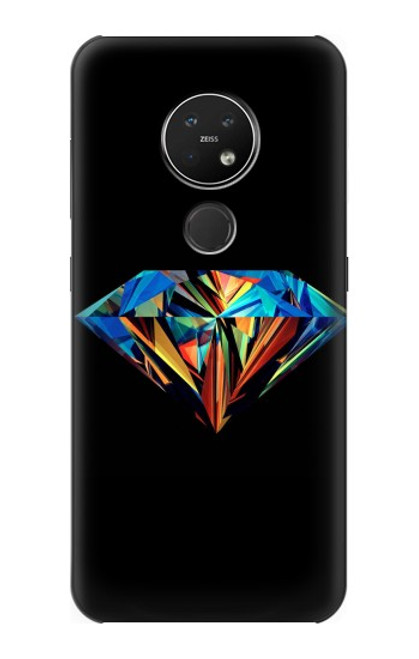 S3842 Abstract Colorful Diamond Case For Nokia 7.2