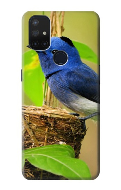 S3839 Bluebird of Happiness Blue Bird Case For OnePlus Nord N10 5G