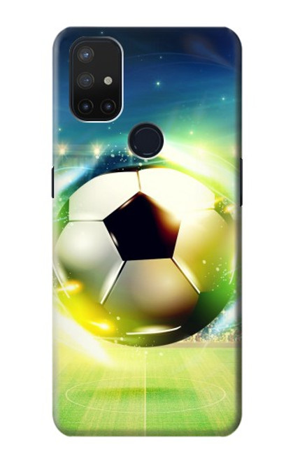 S3844 Glowing Football Soccer Ball Case For OnePlus Nord N10 5G