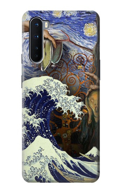 S3851 World of Art Van Gogh Hokusai Da Vinci Case For OnePlus Nord