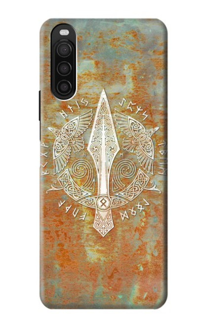 S3827 Gungnir Spear of Odin Norse Viking Symbol Case For Sony Xperia 10 III