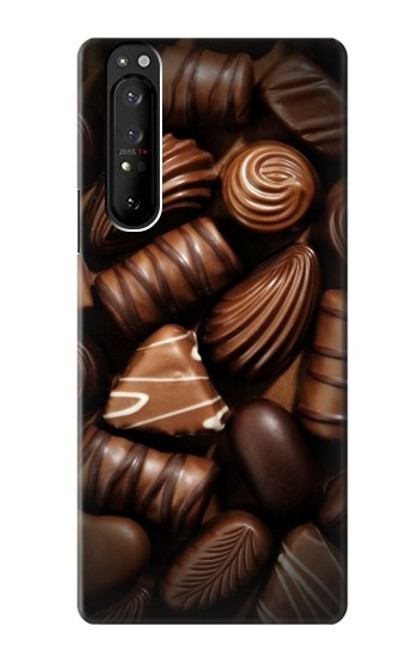 S3840 Dark Chocolate Milk Chocolate Lovers Case For Sony Xperia 1 III
