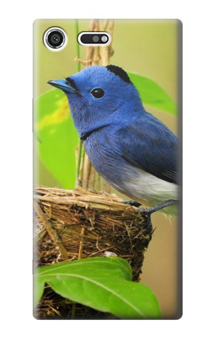 S3839 Bluebird of Happiness Blue Bird Case For Sony Xperia XZ Premium