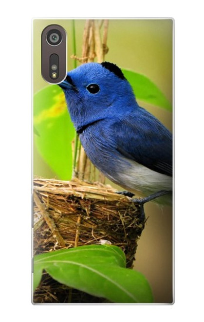 S3839 Bluebird of Happiness Blue Bird Case For Sony Xperia XZ