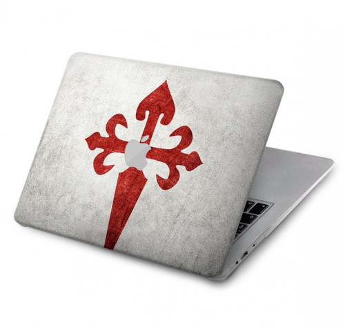 S3200 Order of Santiago Cross of Saint James Hard Case For MacBook Pro 14 M1,M2,M3 (2021,2023) - A2442, A2779, A2992, A2918
