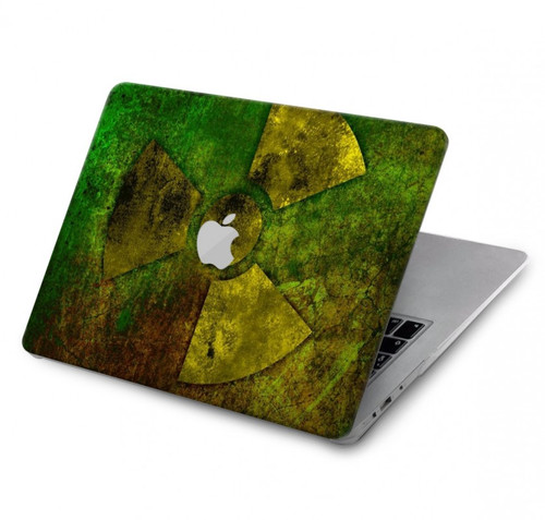 S3202 Radioactive Nuclear Hazard Symbol Hard Case For MacBook Pro 14 M1-M5 A2442,A2779,A2992,A2918,A3112,A3185,A3401,A3434,A3112