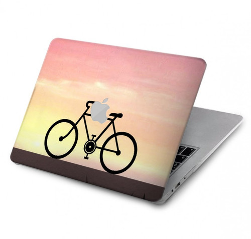 S3252 Bicycle Sunset Hard Case For MacBook Pro 16 M1,M2 (2021,2023) - A2485, A2780