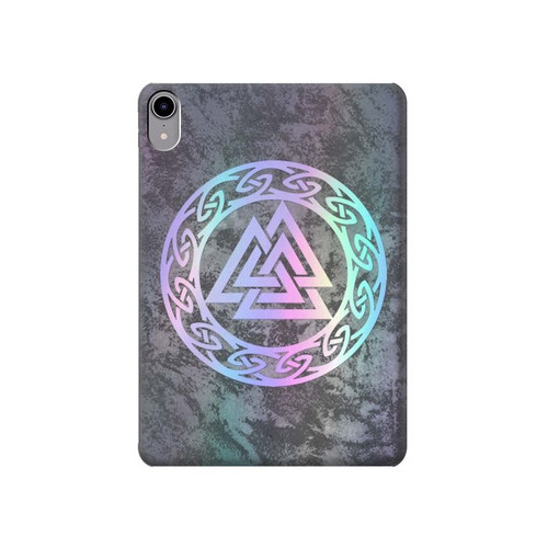 S3833 Valknut Odin Wotans Knot Hrungnir Heart Hard Case For iPad mini 6, iPad mini (2021)