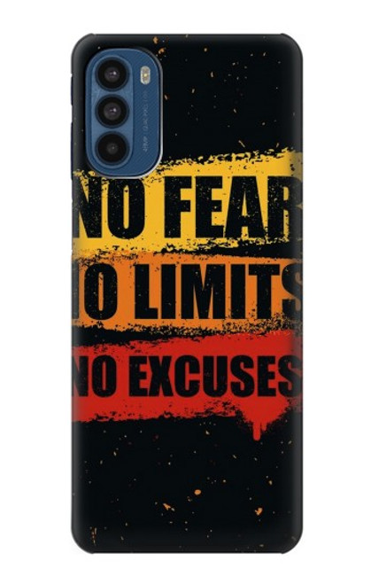 S3492 No Fear Limits Excuses Case For Motorola Moto G41