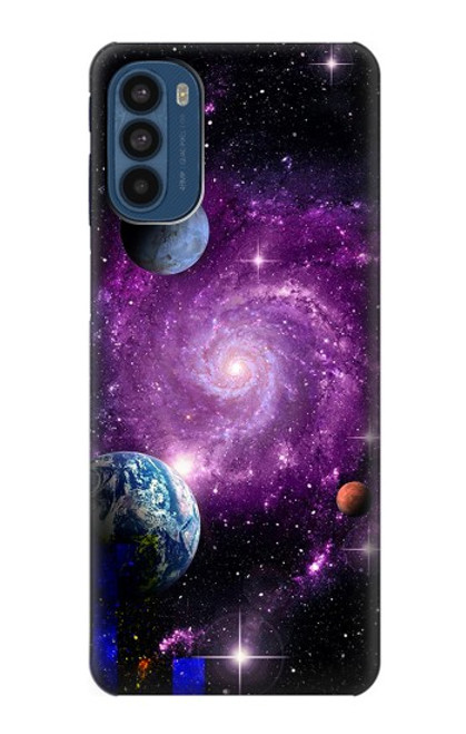 S3689 Galaxy Outer Space Planet Case For Motorola Moto G41