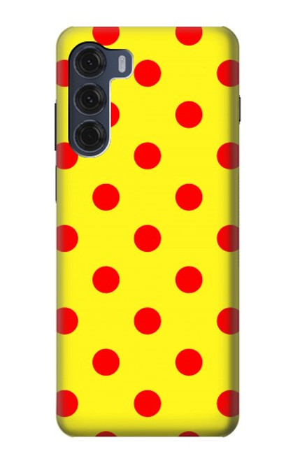 S3526 Red Spot Polka Dot Case For Motorola Moto G200 5G